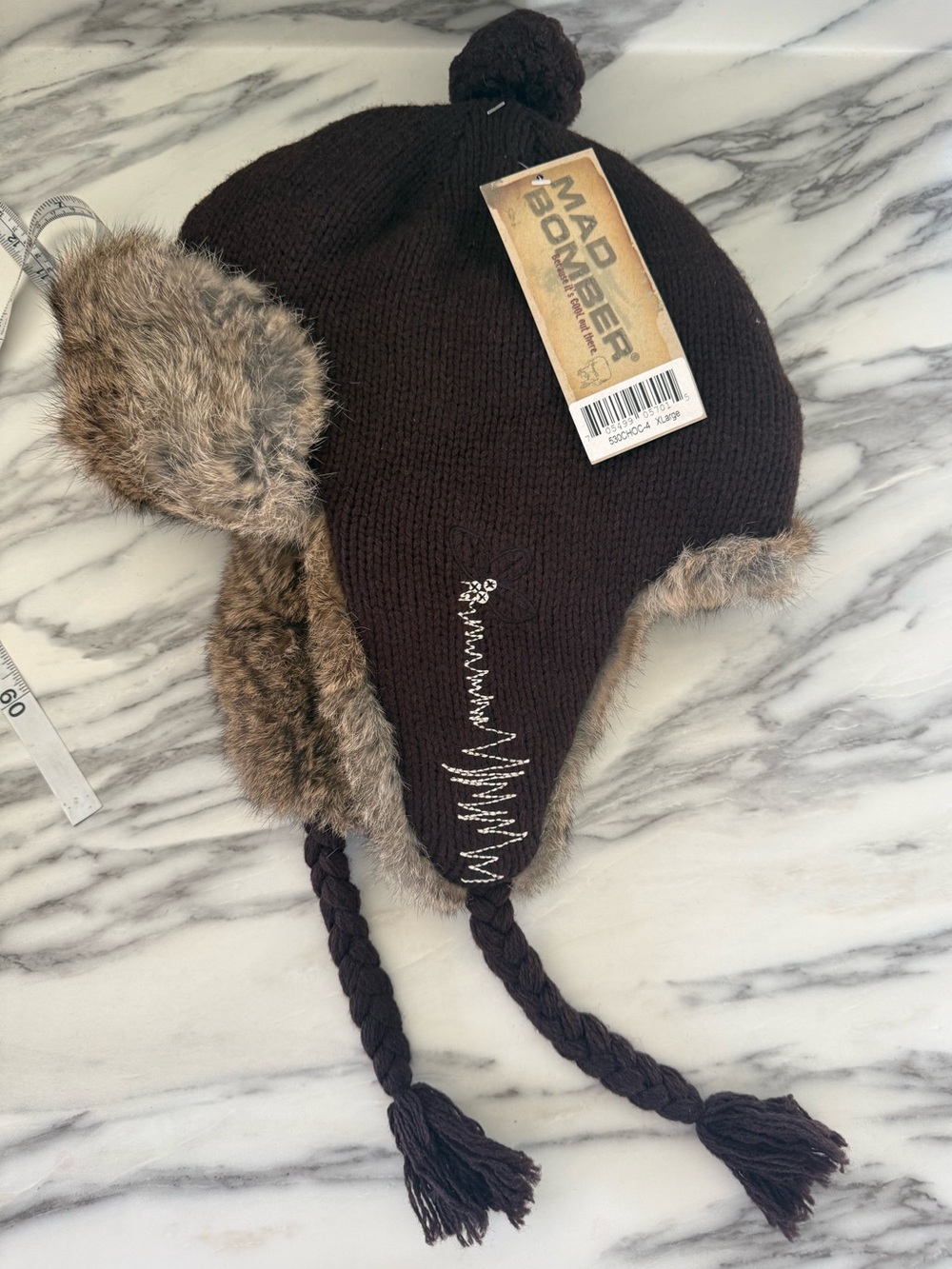 Mad Bomber Rabbit Hair Hat